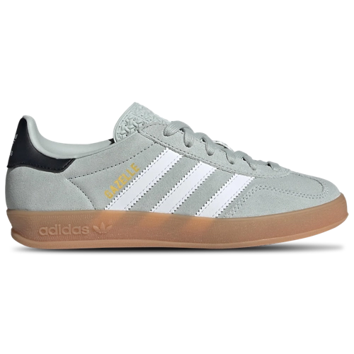 adidas Gazelle para mujer Plata Blanco