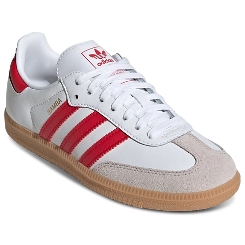 Adidas Originals Samba OG para hombre Blanco Rojo - Imagen 4