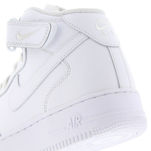 Nike Air Force 1 07 Mid para mujer Blanco - Imagen 7
