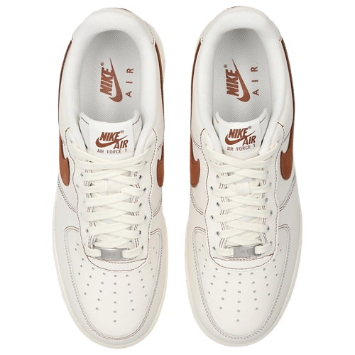 Nike Air Force 1 07 para mujer Blanco Marrón - Imagen 4
