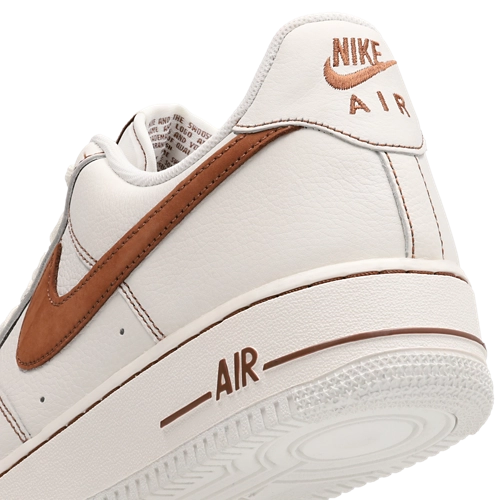 Nike Air Force 1 07 para mujer Blanco Marrón - Imagen 6