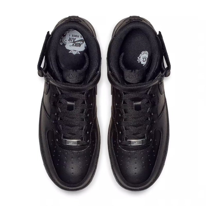 Nike Air Force 1 '07 Mid para mujer Negro - Imagen 6
