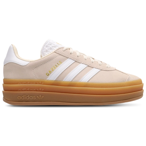 Adidas Gazelle Bold para mujer Blanco Dorado