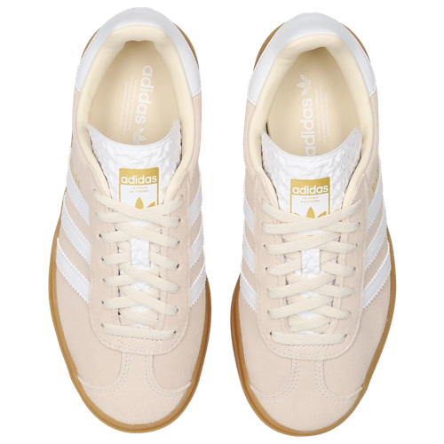 Adidas Gazelle Bold para mujer Blanco Dorado - Imagen 3