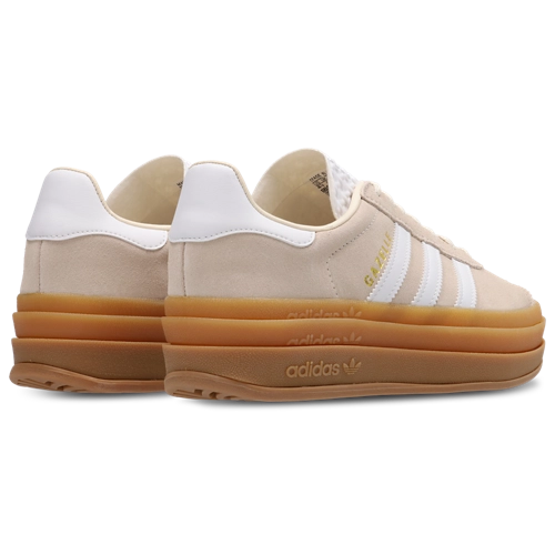 Adidas Gazelle Bold para mujer Blanco Dorado - Imagen 4